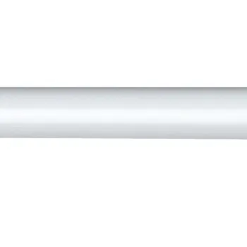 Bara extensibila pentru perdeaua de dus, Wenko, Extra Strong, 110-185 cm, O 2.8 cm, aluminiu, alb imagine