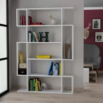 Biblioteca Mito, Homitis, 108.5x25.5x161 cm, alb imagine