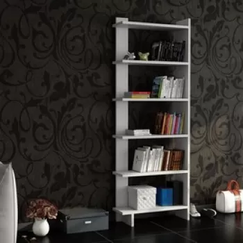 Biblioteca Order, Moblert, 47x22x170 cm, alb imagine