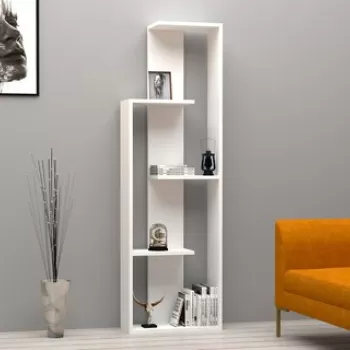 Biblioteca Wand, Puqa Design, 50x19.6x160 cm, alb imagine