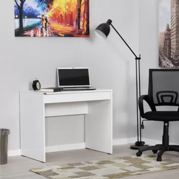 Birou, Adore, CMS-301-DD-1, 90x75x55 cm, PAL, Diamant/Alb imagine