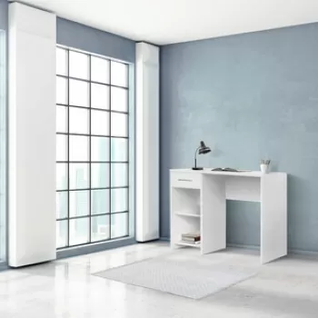 Birou, Adore, CMS-505-BB-1, 90x75x52 cm, PAL, Alb imagine