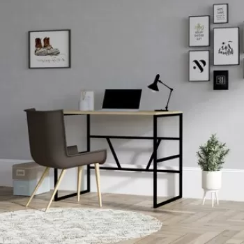 Birou, Asse Home, Monea , 90x60x74 cm, Stejar safir imagine