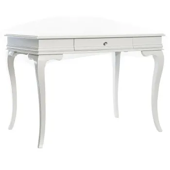 Birou, Fairfax, Albero30, 70x110x78 cm, Lemn masiv, Alb imagine