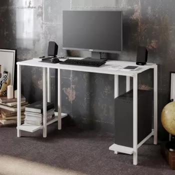 Birou, Hadley, Reader, 125x73.8x60 cm, Alb imagine