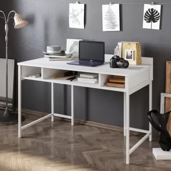 Birou, Hadley, T?mata, 119.5x65.2x62 cm, Alb imagine
