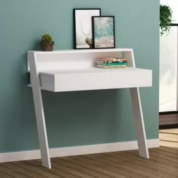 Birou Homitis, Cowork - White, 50x94x91 cm imagine