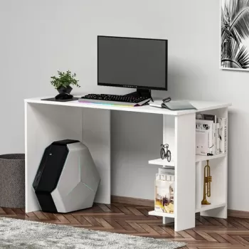 Birou, Inarch, Alya, 120x73.8x60 cm, Alb imagine