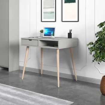 Birou, Inarch, Offer, Gri / Lemn imagine