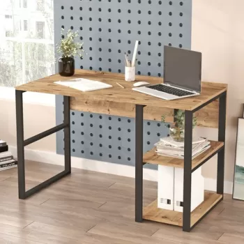 Birou, Locelso, ML8-A, 120x75x60 cm, Pinul Atlantic imagine