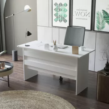 Birou, Locelso, Vario A, 140x73.8x60 cm, Alb imagine