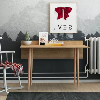 Birou, Mod Design, Imma, 120x74x61.8 cm, Stejar imagine