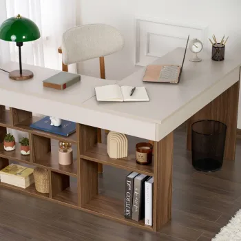 Birou, Nordure, Vesper, 130x72x120 cm, Casmir / Nuc imagine