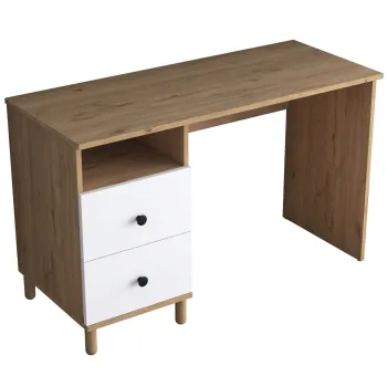 Birou, Rani, HA109, 120x73.8x50 cm, PAL, Nuc/Alb imagine