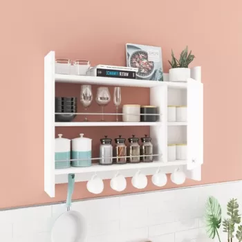 Cabinet bucatarie Knerr, Colman, 85x15x65 cm, alb imagine