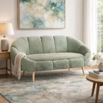 Canapea 2 locuri, Atelier del Sofa, 251BLS1116, PAL, Verde imagine