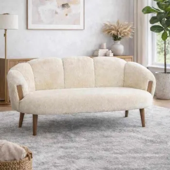 Canapea 2 locuri, Atelier del Sofa, 251BLS1244, PAL, Crem imagine