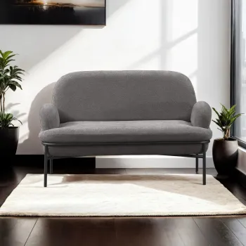 Canapea 2 locuri, Atelier del Sofa, 531ALN1302, Gri imagine