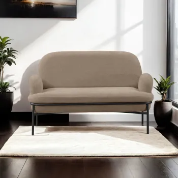 Canapea 2 locuri, Atelier del Sofa, 531ALN1303, Cappuccino imagine