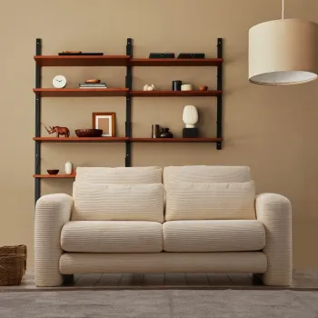 Canapea 2 locuri, Atelier del Sofa, 560ARE1845, Bej imagine