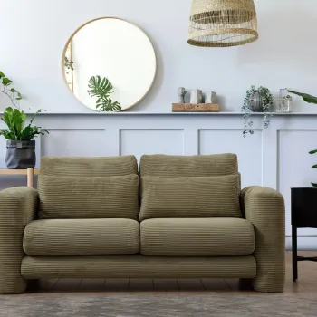 Canapea 2 locuri, Atelier del Sofa, 560ARE1846, Verde imagine