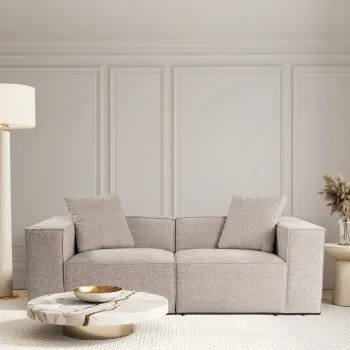 Canapea 2 locuri, Atelier del Sofa, 560ARE1924, Moca imagine