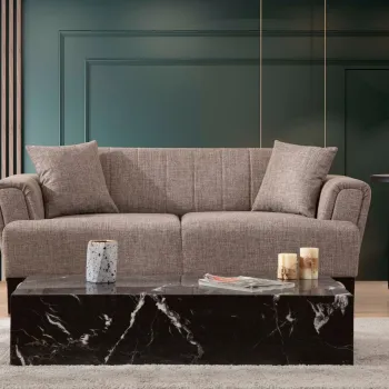 Canapea 2 locuri, Atelier del Sofa, 560ARE2236, Maro deschis imagine