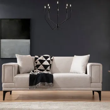 Canapea 2 locuri, Atelier del Sofa, 560ARE2257, Ecru imagine