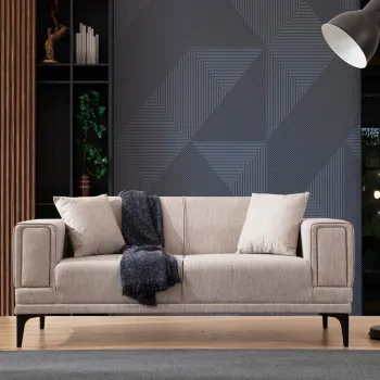 Canapea 2 locuri, Atelier del Sofa, 560ARE2258, Maro deschis imagine