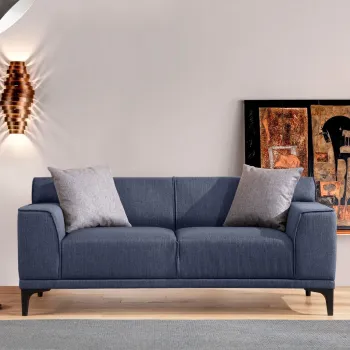 Canapea 2 locuri, Atelier del Sofa, 560ARE2339, Albastru imagine