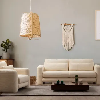 Canapea 3 locuri, Atelier del Sofa, 560ARE1848, Bej imagine