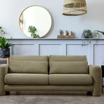 Canapea 3 locuri, Atelier del Sofa, 560ARE1849, Verde imagine