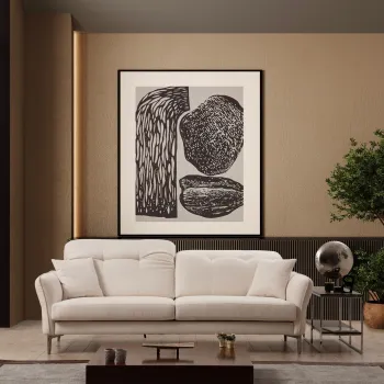 Canapea 3 locuri, Atelier del Sofa, 560ARE1870, Alb imagine