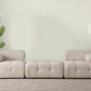 Canapea 3 locuri, Atelier del Sofa, 560ARE1907, Crem imagine