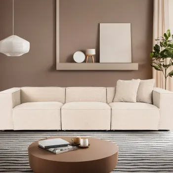 Canapea 3 locuri, Atelier del Sofa, 560ARE2139, Piersica imagine