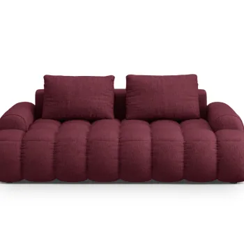 Canapea 3 locuri, Linz, Cosmopolitan Design, 200x100x84 cm, tesatura structurata, bordo imagine