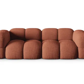 Canapea 4 locuri, Loretto, Cosmopolitan Design, 250x100x68 cm, tesatura structurata, corai imagine