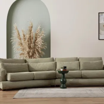 Canapea cu 4 locuri, Atelier del Sofa, 560ARE1833, Verde imagine