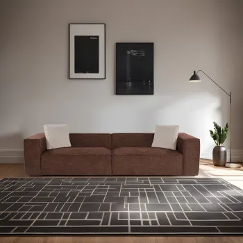 Canapea cu 4 locuri, Atelier del Sofa, 560ARE2144, Maro imagine