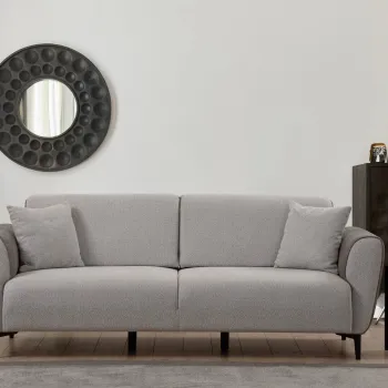 Canapea extensibila 3 locuri, Atelier del Sofa, 560ARE2229, Gri imagine