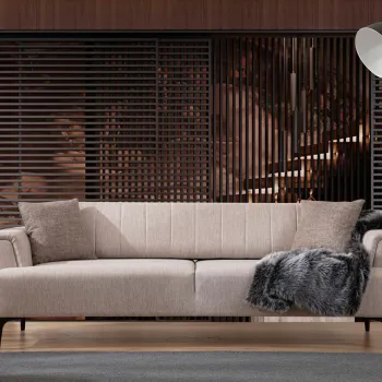 Canapea extensibila 3 locuri, Atelier del Sofa, 560ARE2240, Bej imagine