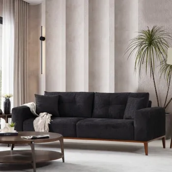 Canapea extensibila 3 locuri, Atelier del Sofa, 560ARE2363, Antracit imagine