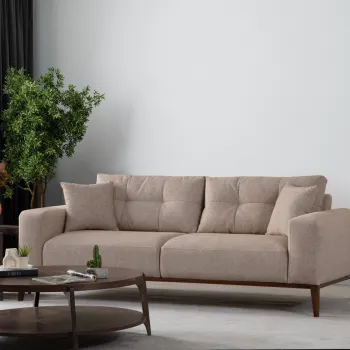 Canapea extensibila 3 locuri, Atelier del Sofa, 560ARE2364, Bej imagine