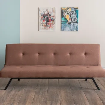 Canapea extensibila 3 locuri, Atelier del Sofa, 859FTN2816, Maro imagine