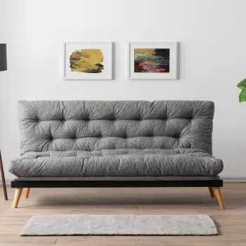 Canapea extensibila 3 locuri, Atelier del Sofa, 859FTN2847, Gri deschis imagine