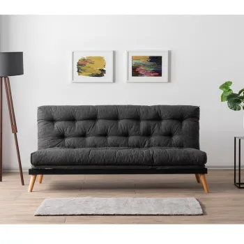 Canapea extensibila 3 locuri, Atelier del Sofa, 859FTN2848, Gri inchis imagine