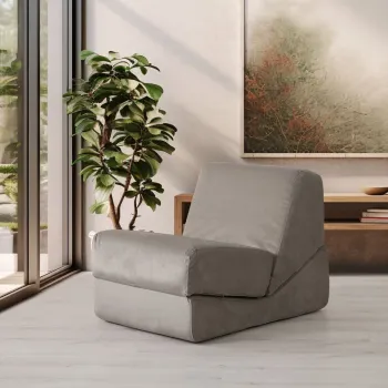 Canapea extensibila cu 1 loc, Artie, 560ARE4169, Cadru: FARA CADRU, Bej imagine