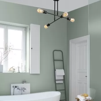 Candelabru, Nitid, Flower - 161 - AV, E27, 100 W, metal imagine