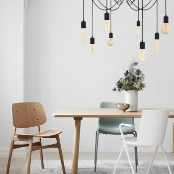 Candelabru, Nitid, Kabluni - MR - 929, E27, 100 W, metal imagine