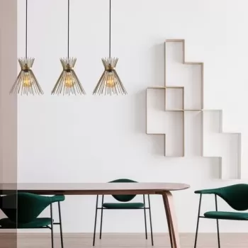 Candelabru, Opviq, Kirpi - 3089, E27, 100 W, metal imagine